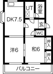 シェリール A棟の物件間取画像